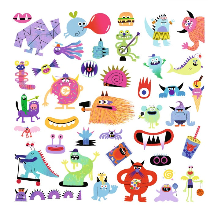 Sticker Monsters | Djeco