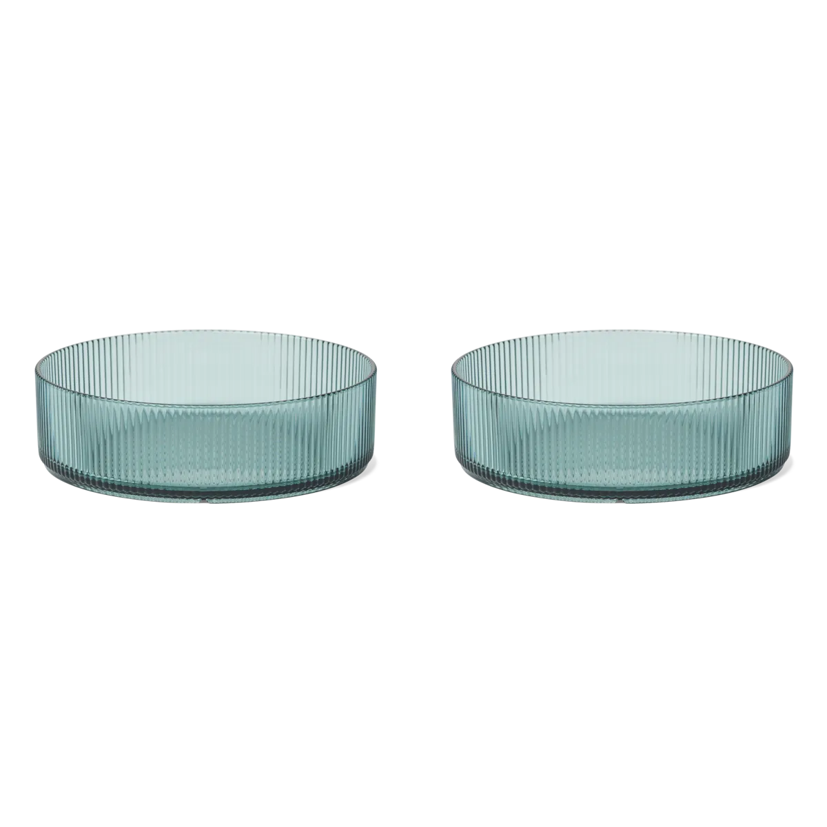 Bunte Tritan-Schale in minimalistischem Design Ahmt die Ästhetik von Glas nach Gerippte Oberfläche Strapazierfähiges und langlebiges Material Bruchsicher Spülmaschinenfest BPA-frei