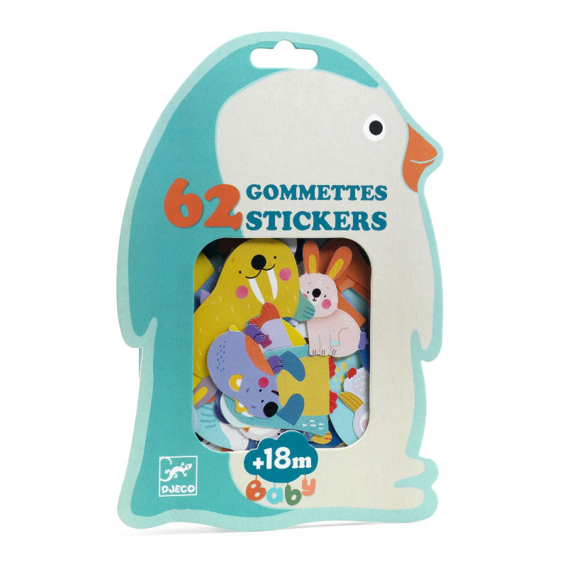 Große Sticker Tiere | verschiedene Designs | Djeco
