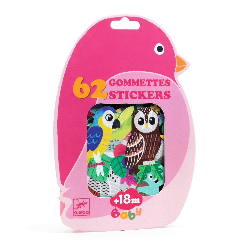 Große Sticker Tiere | verschiedene Designs | Djeco