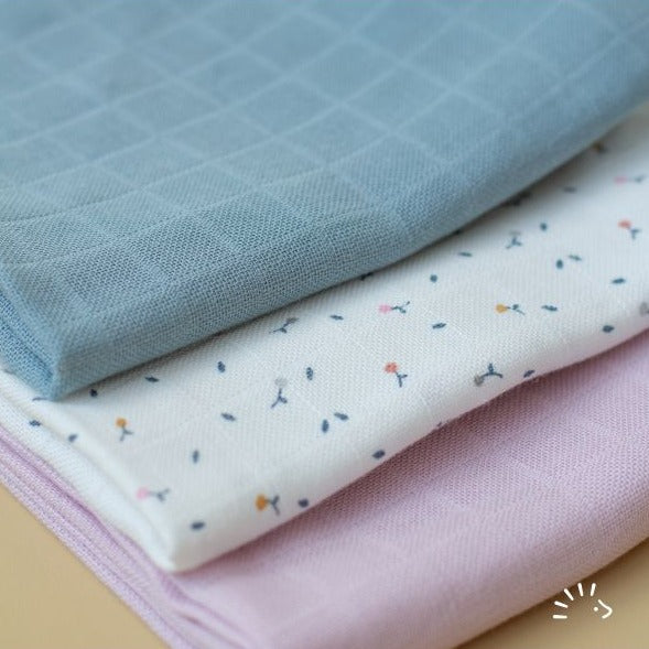 Mullwindel Musselin | 2 Designs | popolini