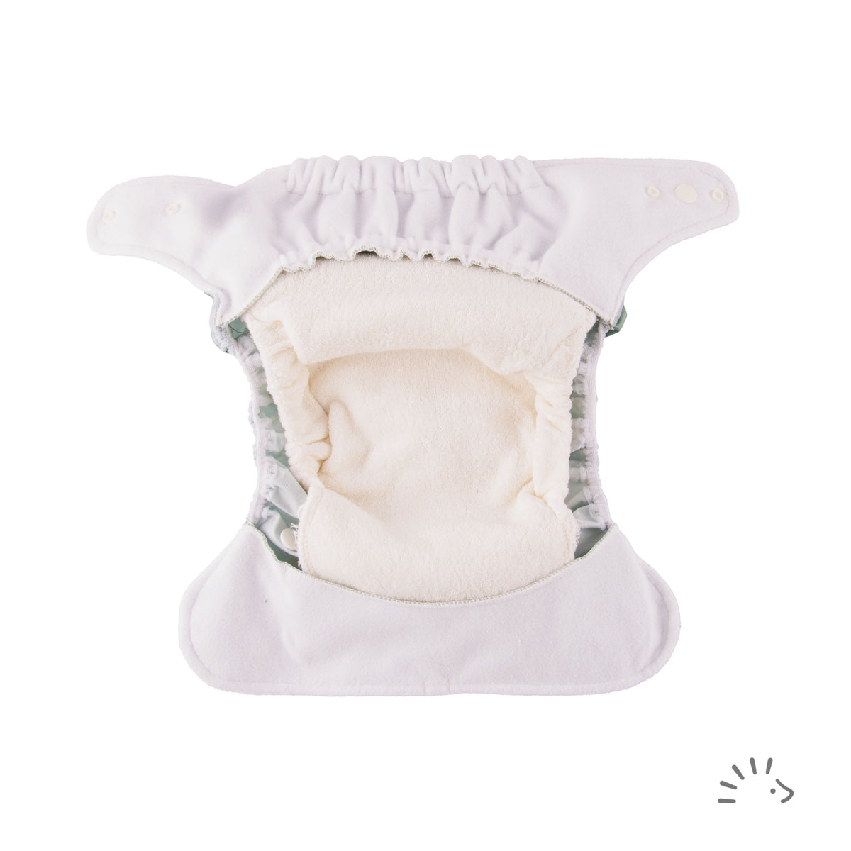 2x Schutzeinlage Frottee Soft GOTS | popolini