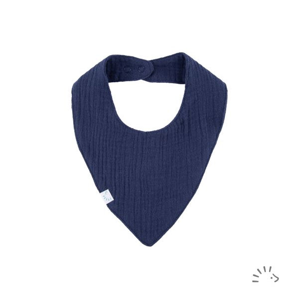Dreieckstuch blau Musselin