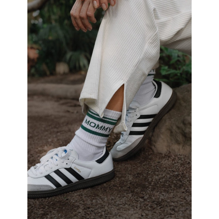 Mommy Socken grün| Famvibes