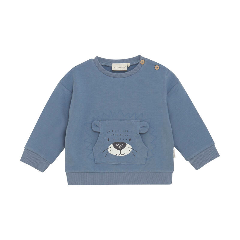 Sweatshirt-kinderkram-minymo-löwe