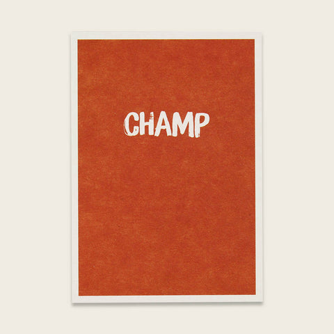Postkarte Champ | ava & yves