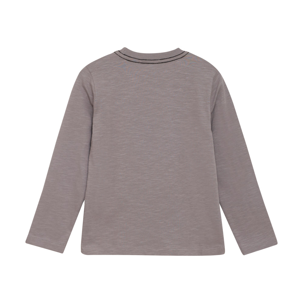 Langarmshirt mit Aufdruck Tiger | Cloudburst | Minymo