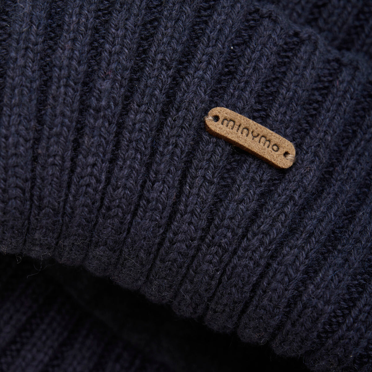 Strickmütze gefüttert mit Fleece | Parisian Night | Minymo