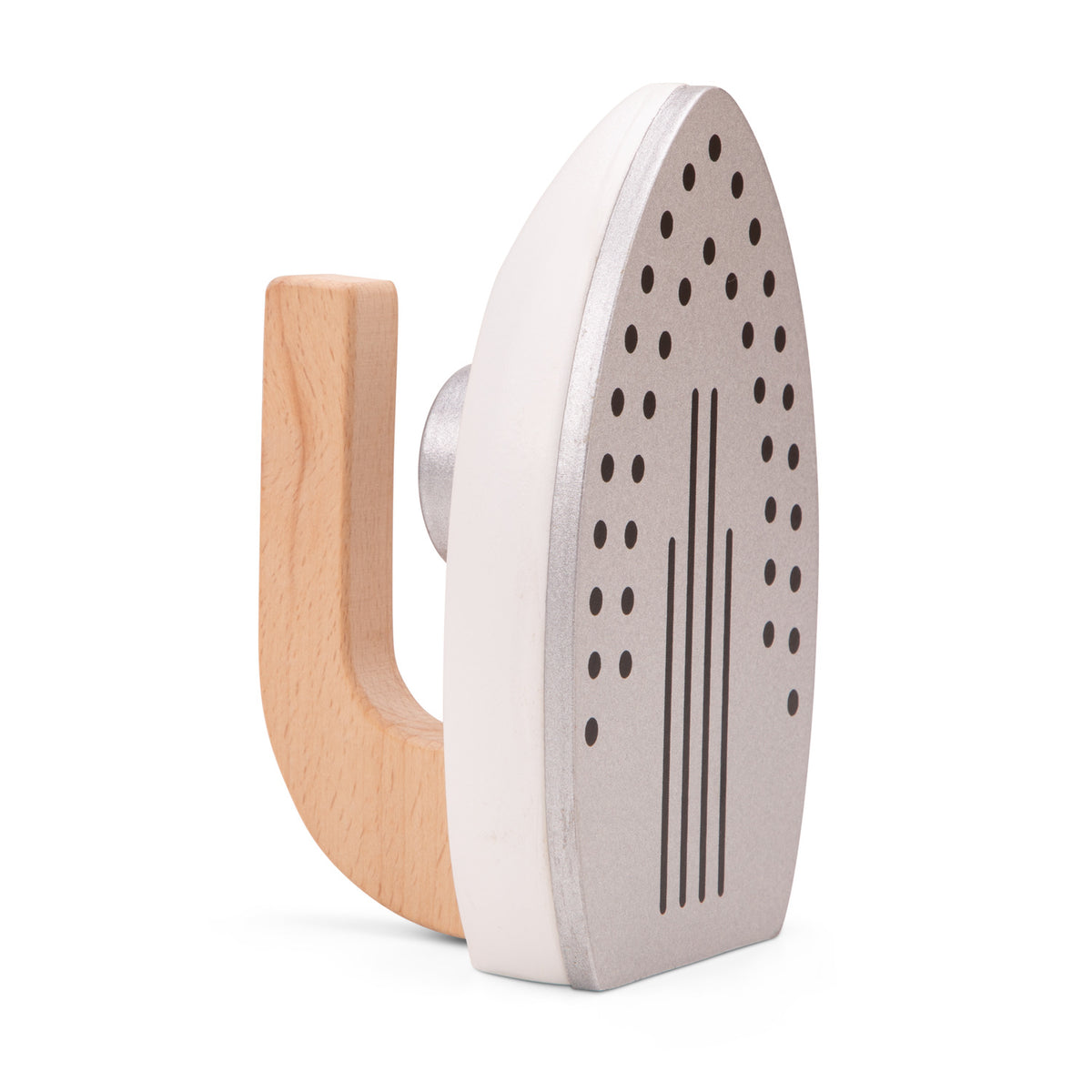 Es ist Waschtag! Mit diesem Bügelbrett und Bügeleisen aus Holz von New Classic Toys können Kinder auf spielerische Weise den Alltag nachahmen und ihre Fantasie entfalten. Das Bügelbrett lädt zum kreativen Spielen ein.