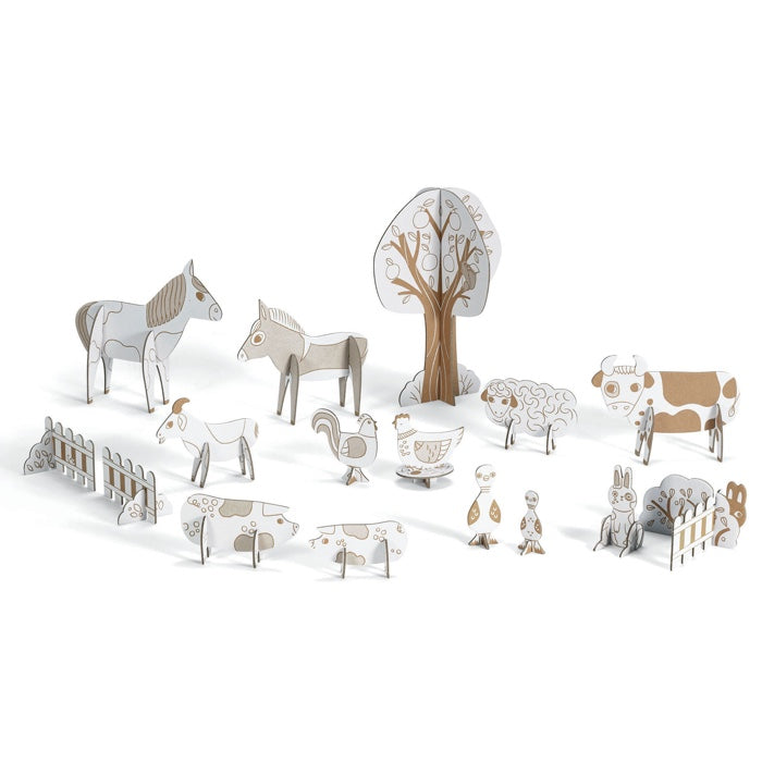Bastelset Do it yourself Bauernhof| Djeco