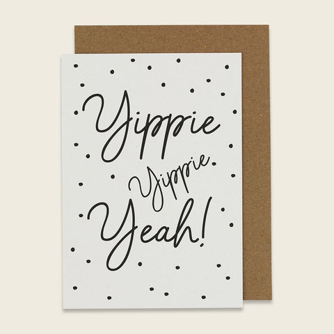 Klappkarte  Yippie Yippie Yeah! | ava & yves