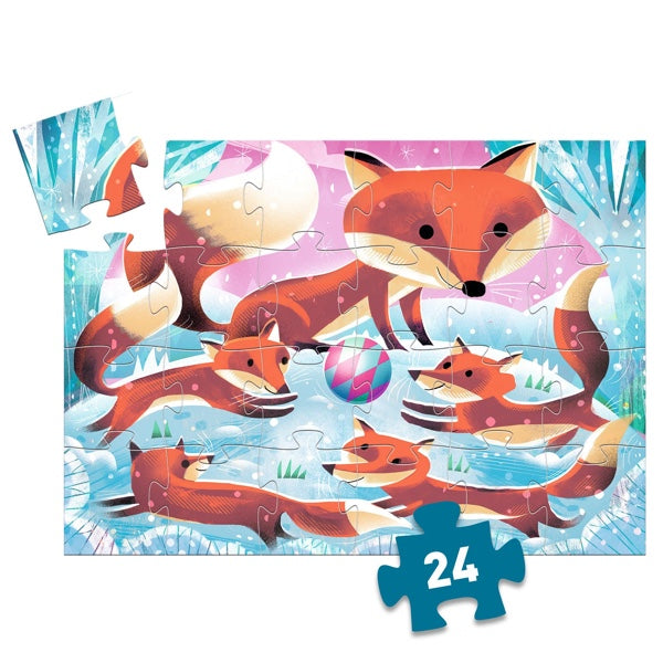 Puzzle 24 Teile Ginger der Fuchs | Djeco