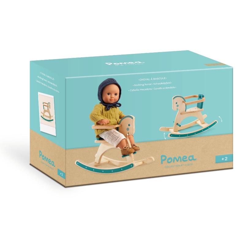 Zubehör Puppe Pomea | Puppen Schaukelpferd | Djeco