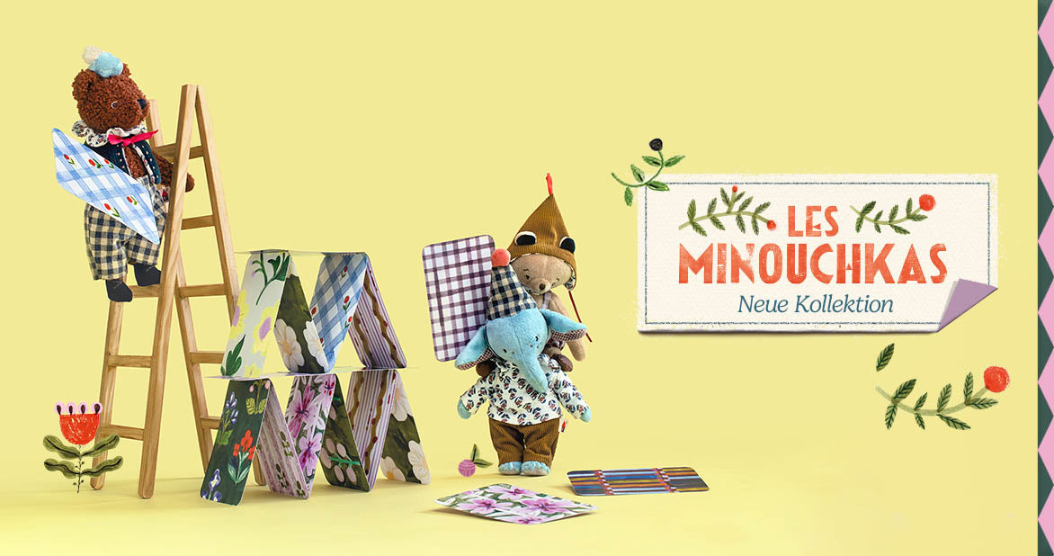Kuscheltier NINE, der Hase | Moulin Roty