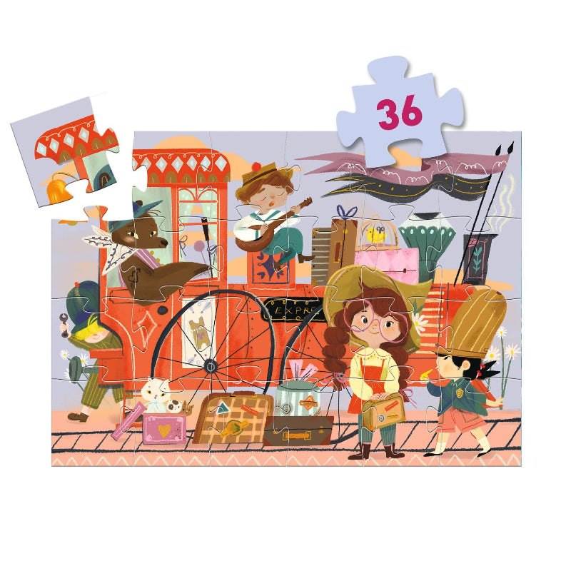 Puzzle 36 Teile Mias Reise | Djeco