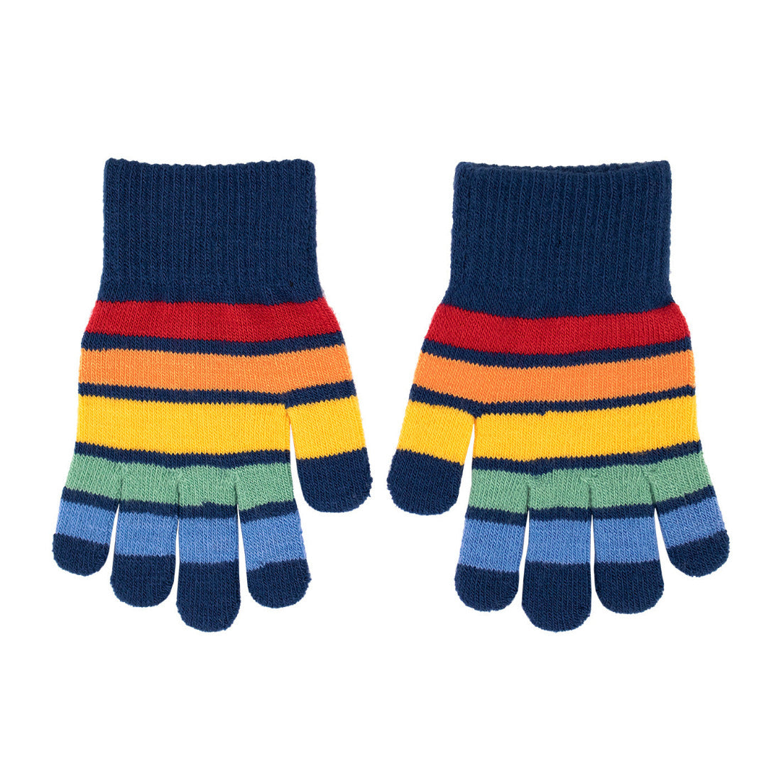 Die gestrickten Kinder-Handschuhe haben ein angenehm breites Bündchen beim Handgelenk, die das An- und Ausziehen vereinfachen und für ein gutes Tragekomfort sorgen.