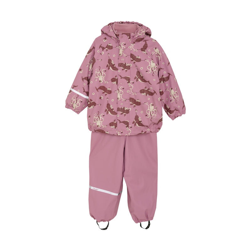 Regenbekleidung-Set gefüttert mit Fleece | Foxglove | Celavi