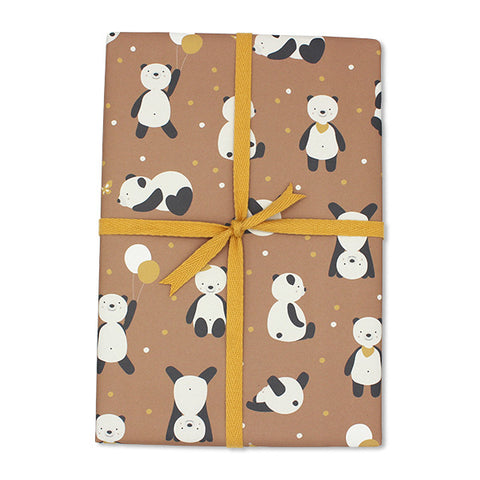 Geschenkpapier | Pandas sugar | Ava & Yves