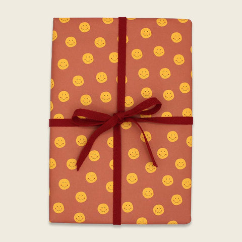 Geschenkpapier mit Smileys
