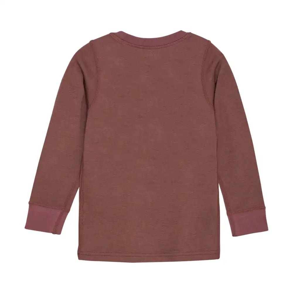 shirt braun langarm rückseite