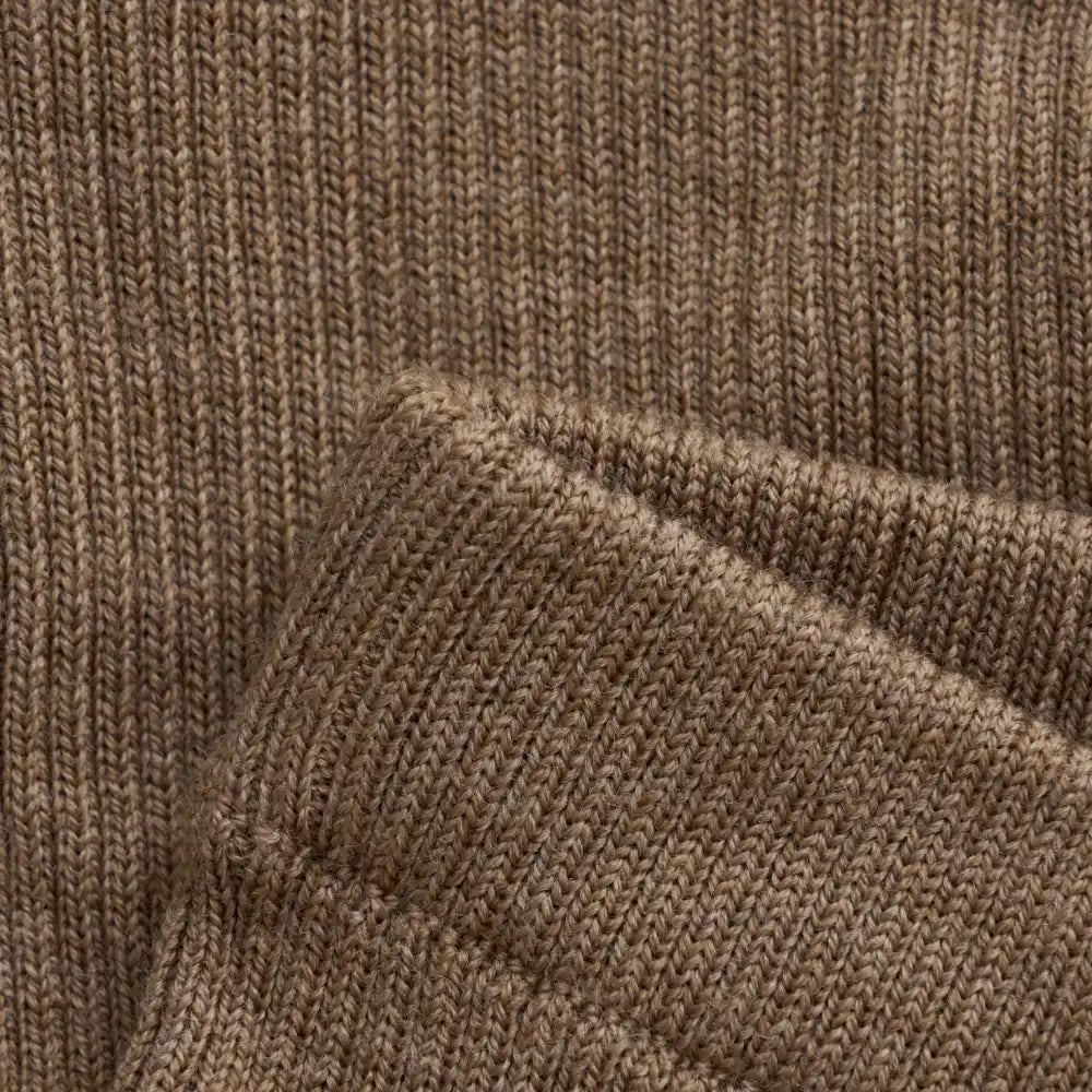 Woll-Leggings Strick grün