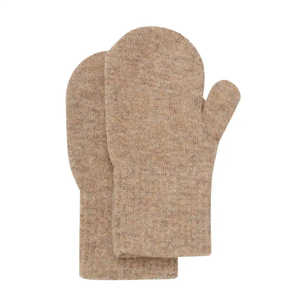 Wollfäustlinge beige