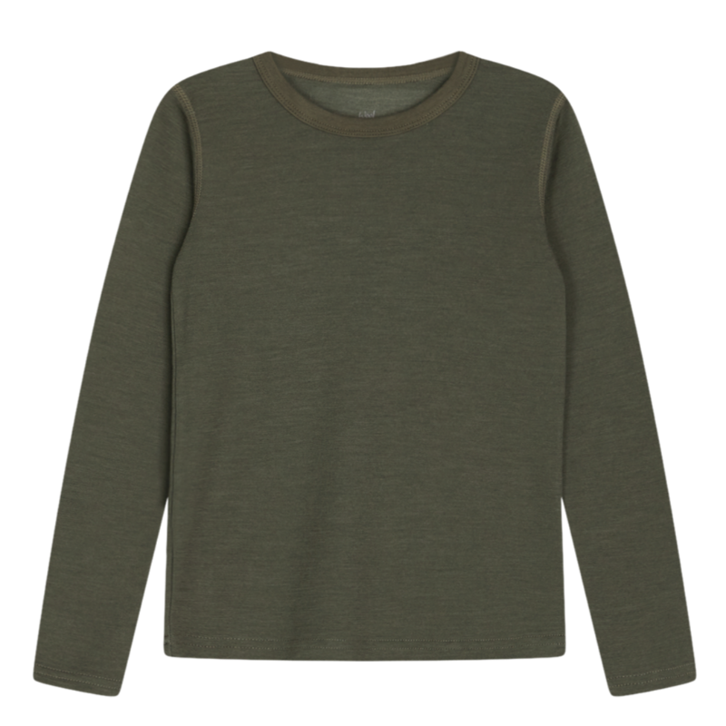Das Shirt ist aus einem tollen Materialmix. Es ist unifarben und perfekt für den Zwiebellook gemacht. rosenholz