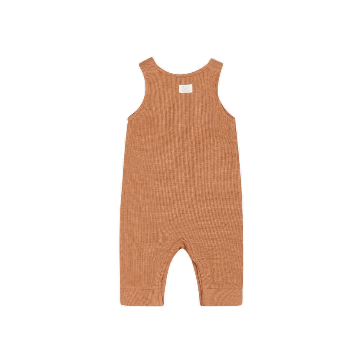 Die Latzhose hat einen Bären auf der Brust, sie hat Druckknöpfe zum Verstellen an der Schulter und Druckknöpfe im Schritt. Ein sehr angenehmes Material. Tolles Babygeschenk. GOTS zertifiziert