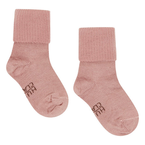 Socken Flosi ash rose Wolle/Bambus von Hust und Claire