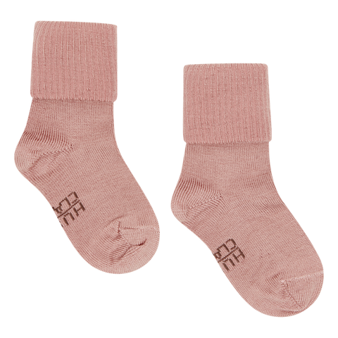 Socken Flosi ash rose Wolle/Bambus von Hust und Claire