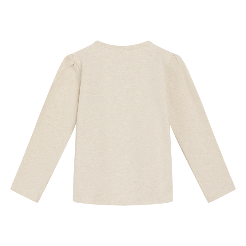 Hust and Claire, Langarmshirt, wheat melange, Rückseite