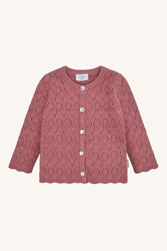 Cardigan Cilja | Strickjacke | Dry Rose | French Oak | Hust&Claire