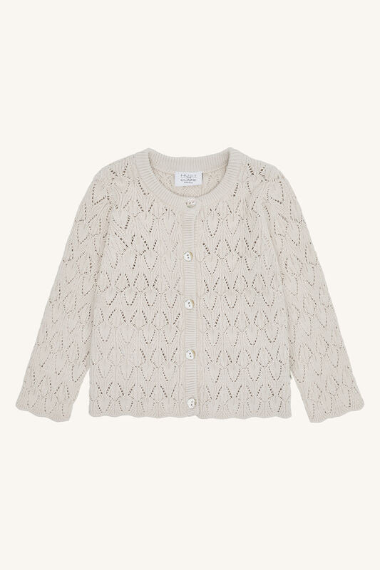 Cardigan Cilja | Strickjacke | Dry Rose | French Oak | Hust&Claire