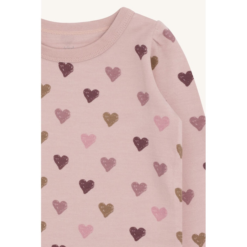 T-Shirt mit Herzenprint