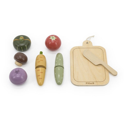 Schneidegemüse aus Holz