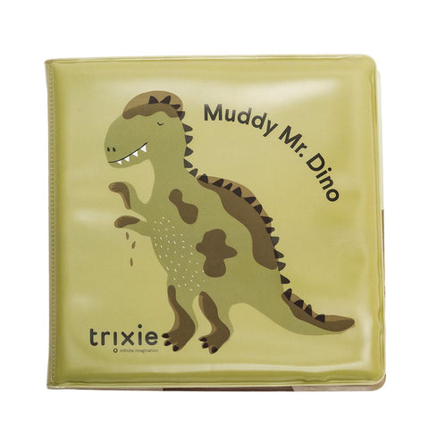badebuch dino grün