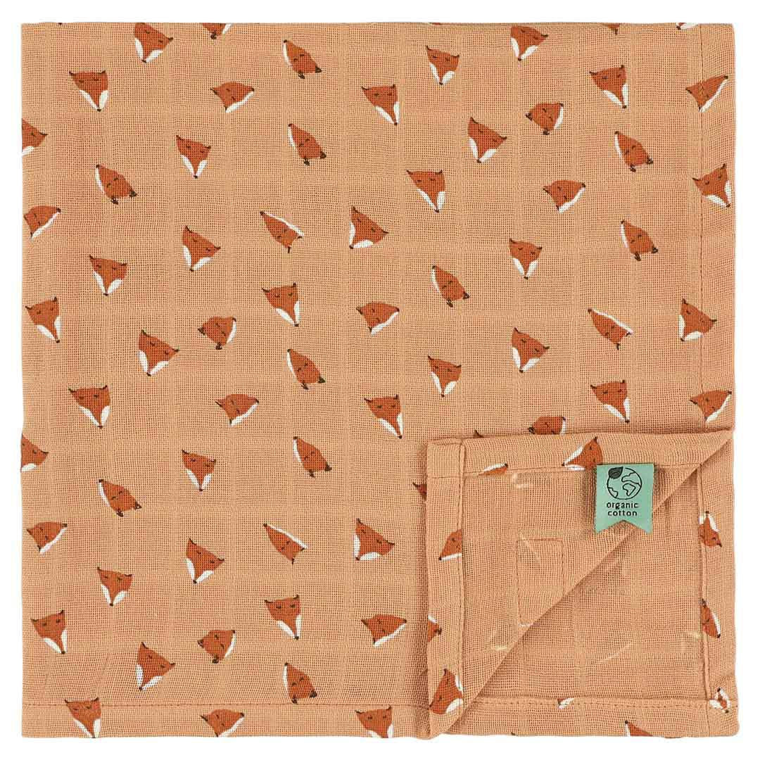 Mulltücher 3er Pack Fierce Fox 55x55cm  | Trixie