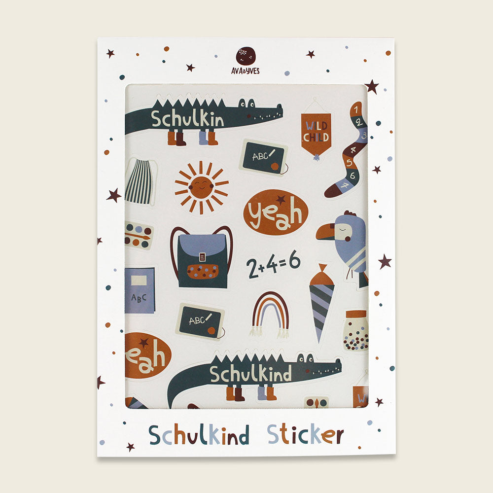 Sticker |  Schulkind Adventure | ava & yves
