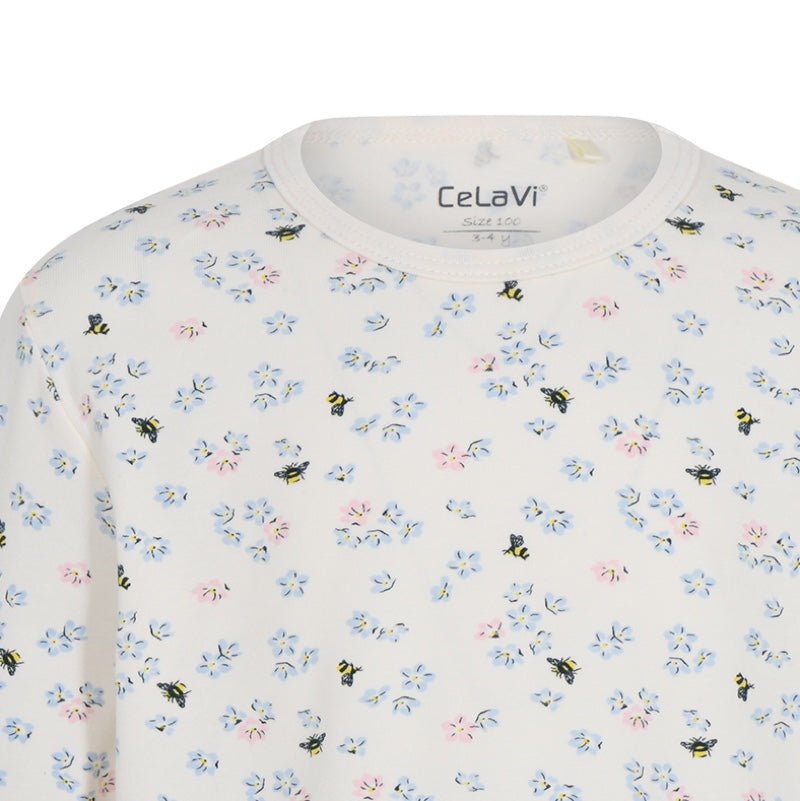 Pyjama | Blumen und Bienen | CeLaVi
