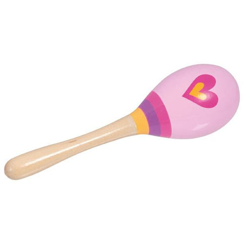 Maracas rosa Herz