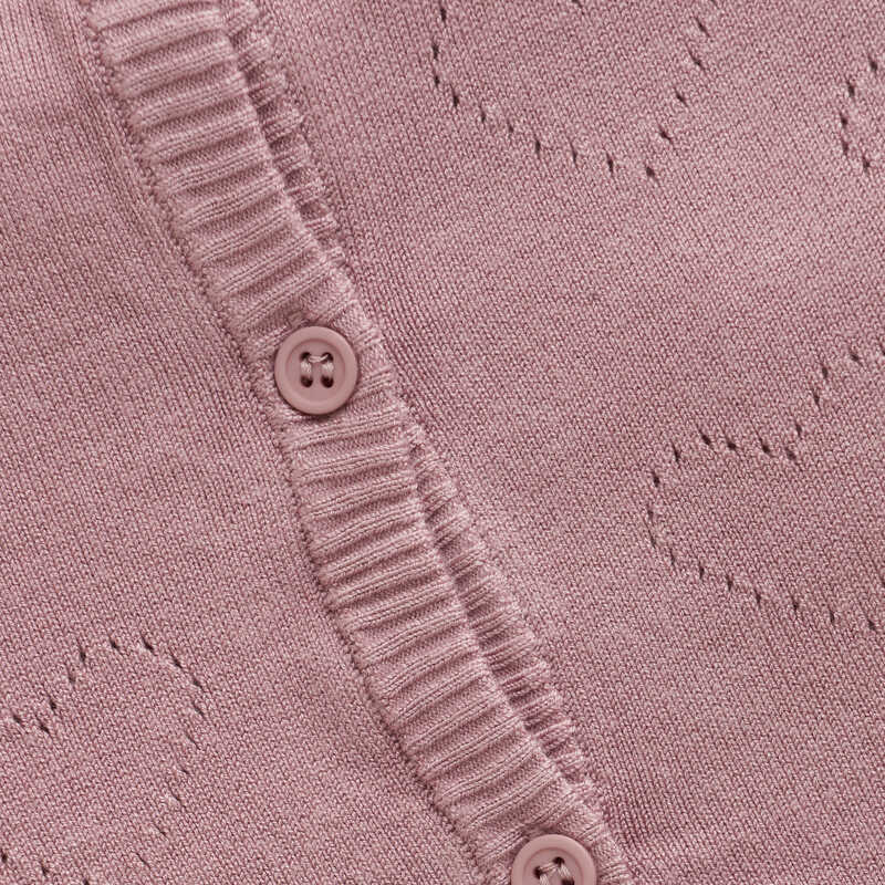 Cardigan Rose Detail