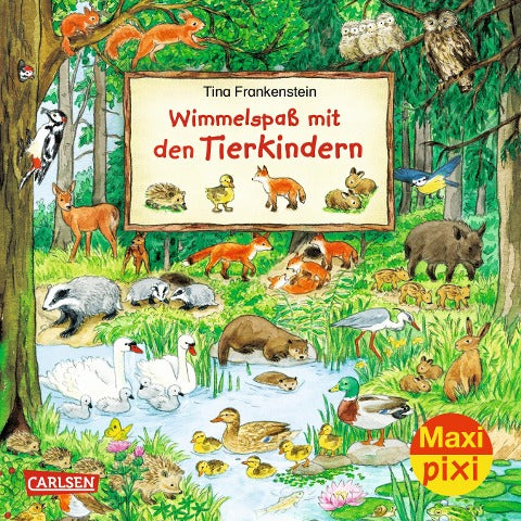 Buch Maxi Pixi | Wimmelspaß mit den Tierkindern