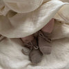 Organic Knit Booties Caramel von Cosy Roots
