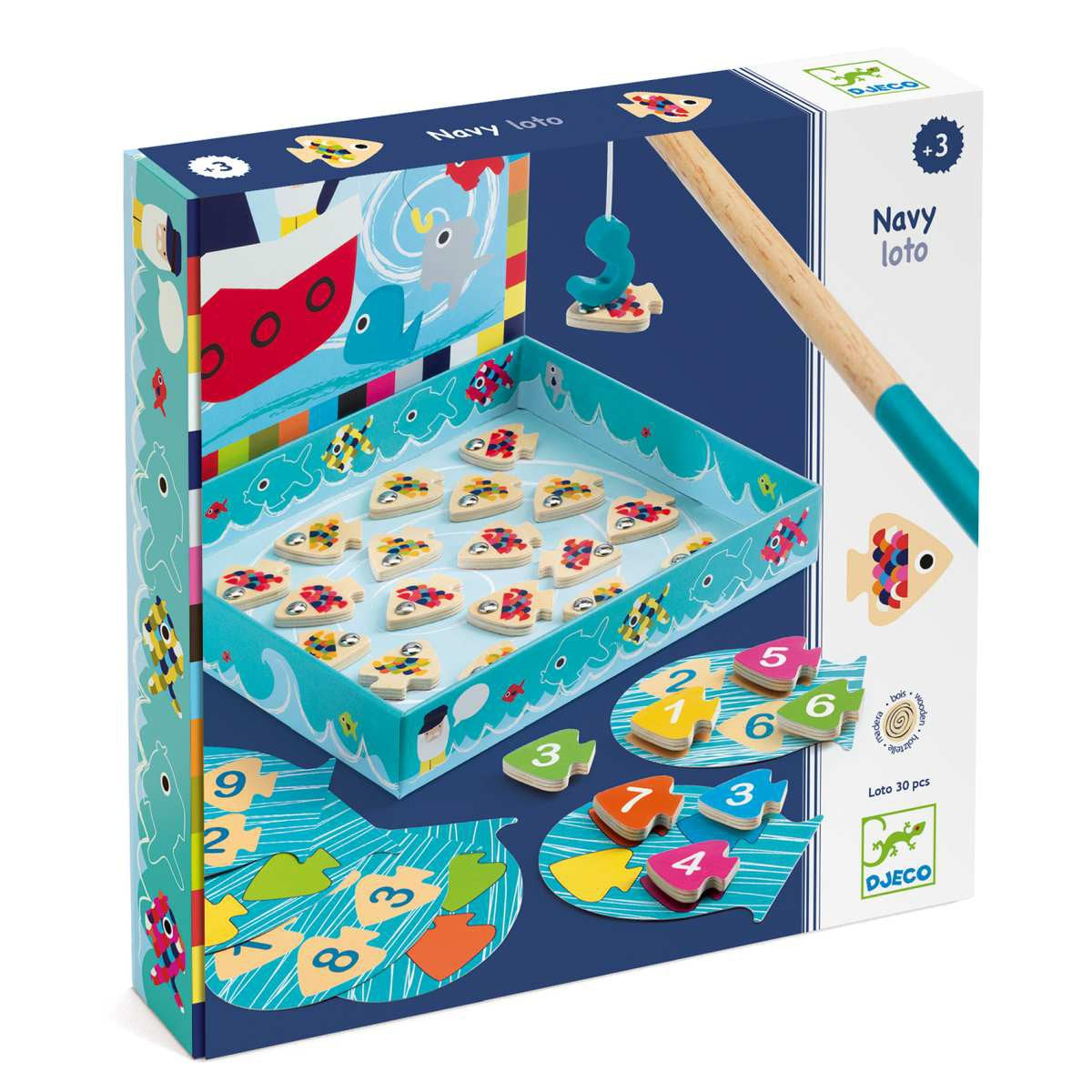 anglerspiel navy von djeco - lottospiel für Kinder