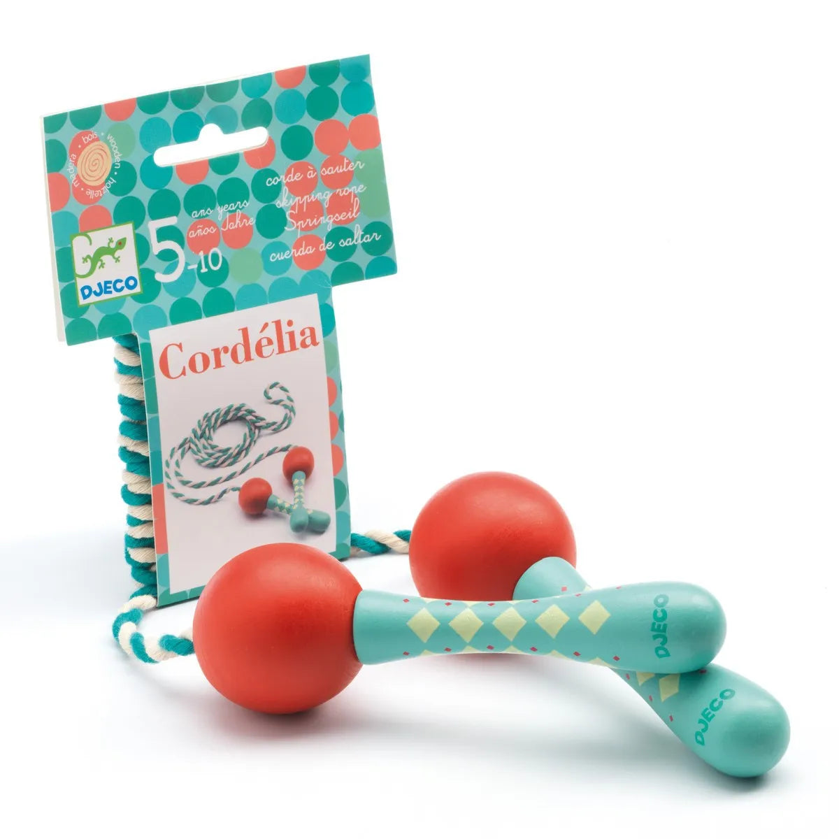 Springseil Cordelia mit Holzgriffen | Djeco