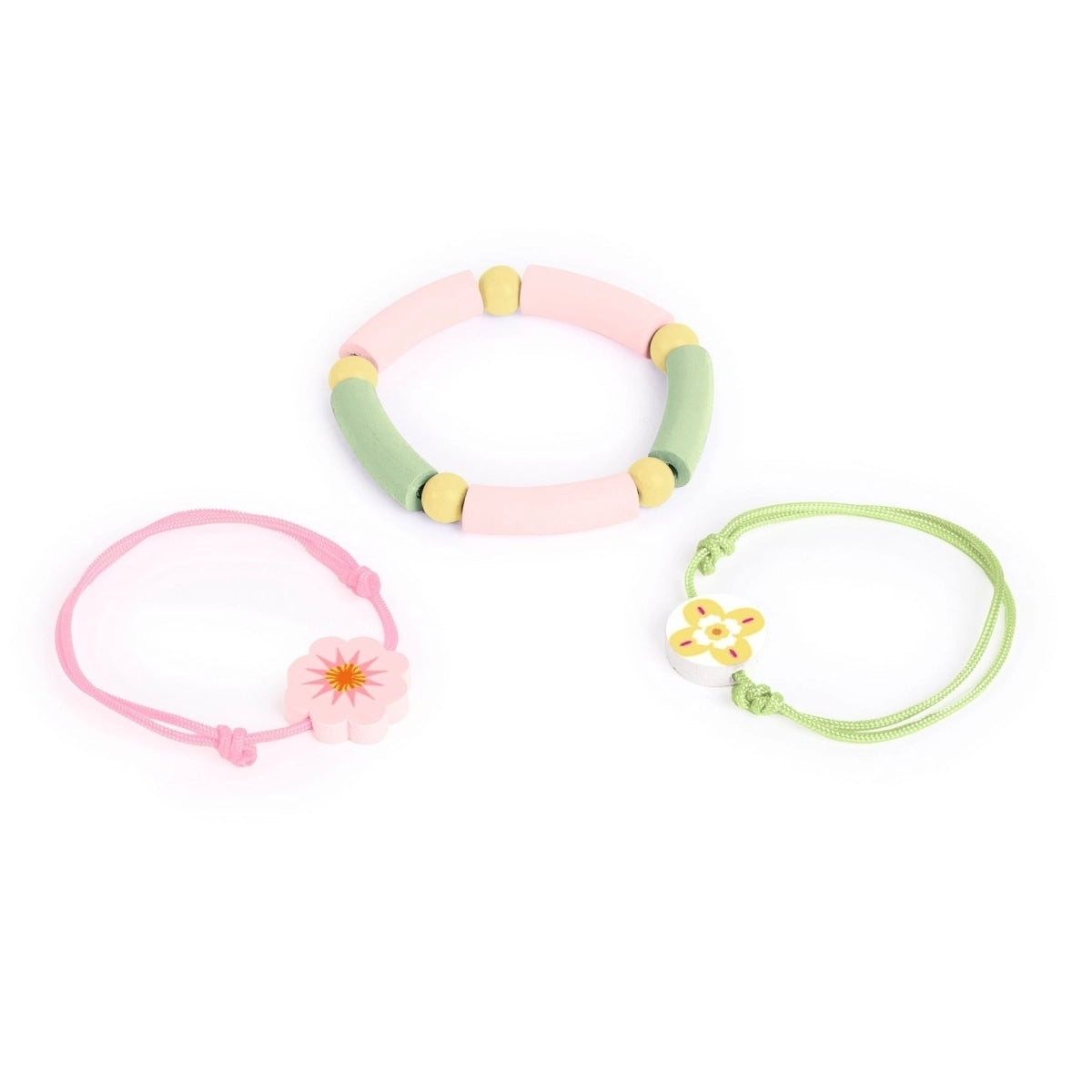 Armbänder Cécile in Herzdose mit Hase | Djeco
