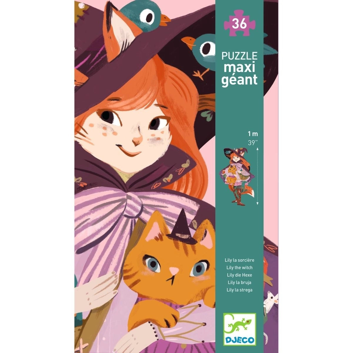 Die Hexe Lily liebt es, neue Zaubersprüche zu entdecken – und ihre treue Tigerkatze Pantoufle ist immer mit dabei! Gemeinsam erleben sie spannende und lustige magische Abenteuer. 36 Teile Alter: 3 - 6 Jahre