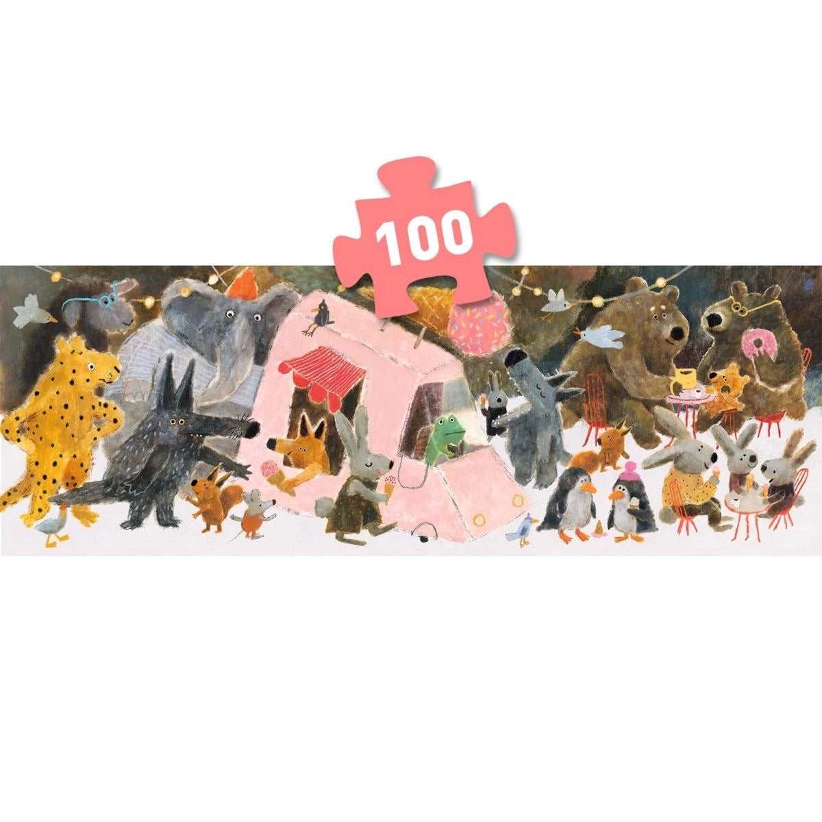 Puzzle Gallery 100 Teile The Park | Djeco