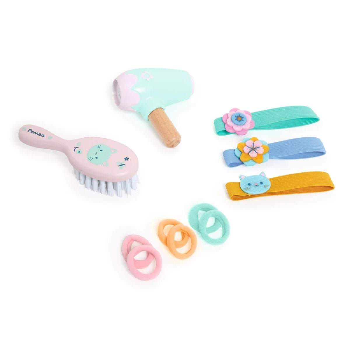 Zubehör Puppe Pomea | Puppen Friseur-Set LOVELY | Djeco