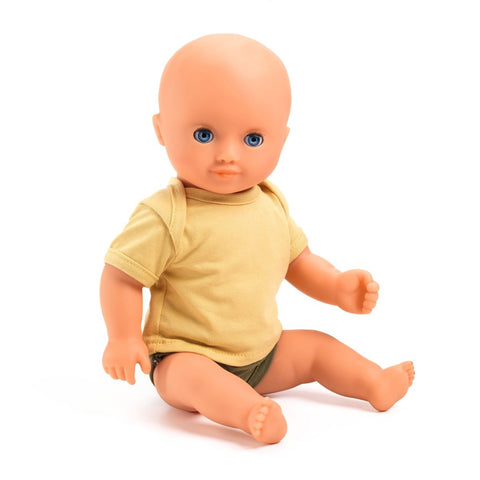 Baby Badepuppe Pomea | Bub Olive | Djeco